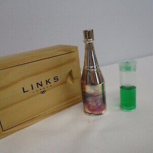 NIB Links of London Vintage Silver Plated Champagne Bubble Blower - Picture 3 of 6